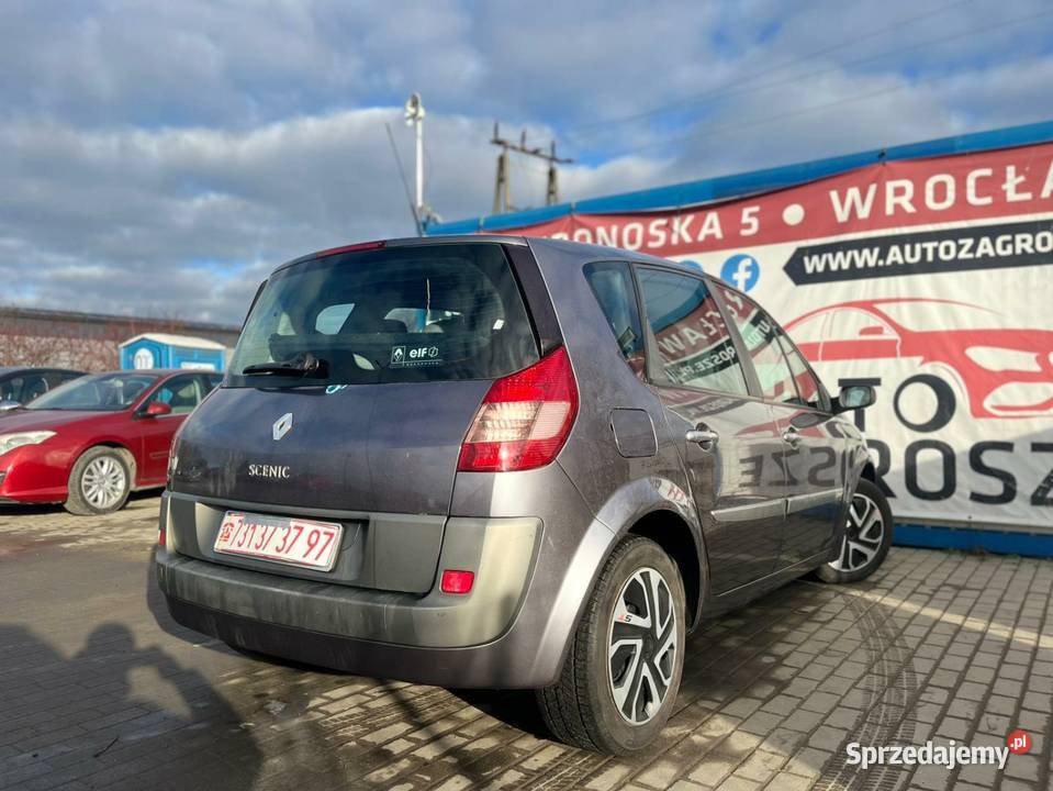 Renault Scenic 20 Benzyna Automat 2005 DłOpłaty Wrocław