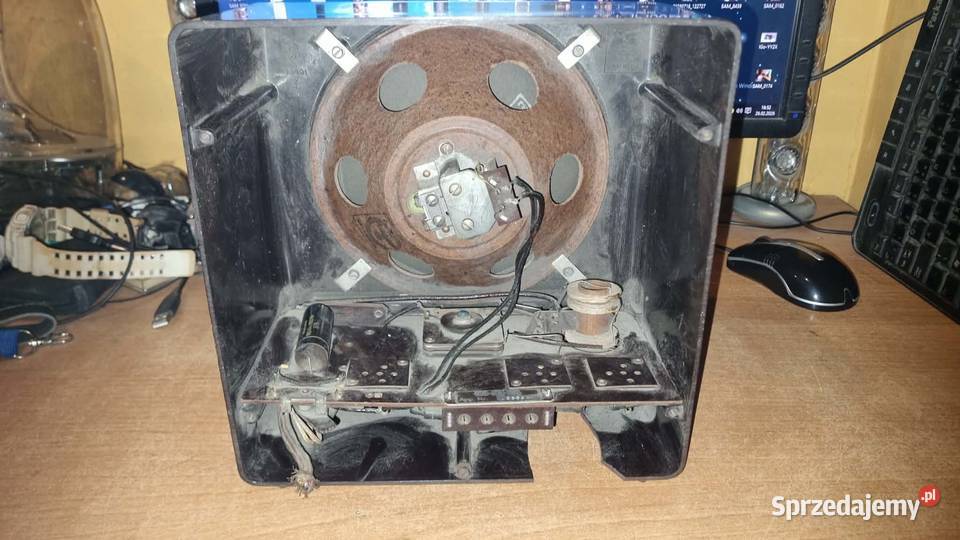 Stare zabytkowe przedwojenne radia SABA DE 20W Warta