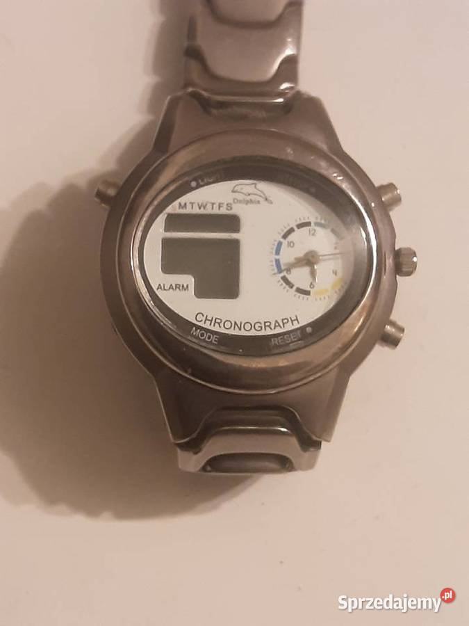 ZEGAREK DOLPHIN NA CZĘŚCI DO NAPRAWY na rękę Zegarki