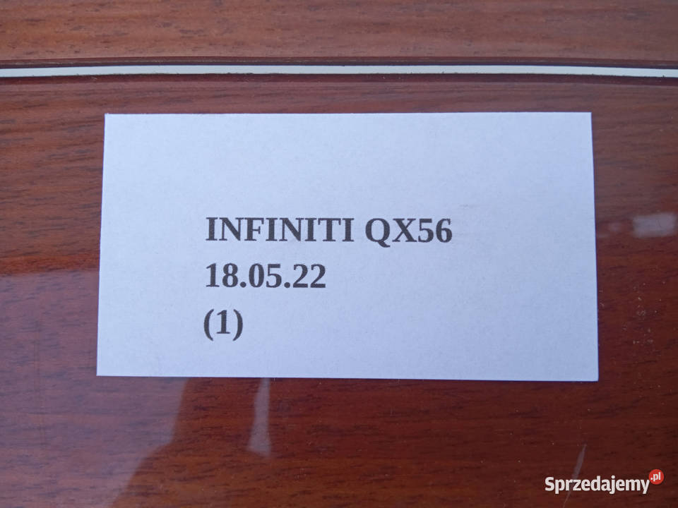 MIESZEK PANEL RAMKA BIEGÓW INFINITI QX56 56 0410 Nowy Tomyśl sprzedam