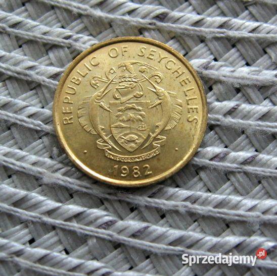 Seszele 1 Cent 1982r Numizmatyka wielkopolskie