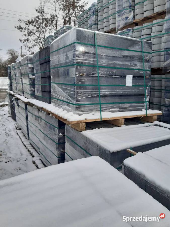 Obrzeża trawnikowe 6x20x100 grafitowe z zamkiem Łęczna