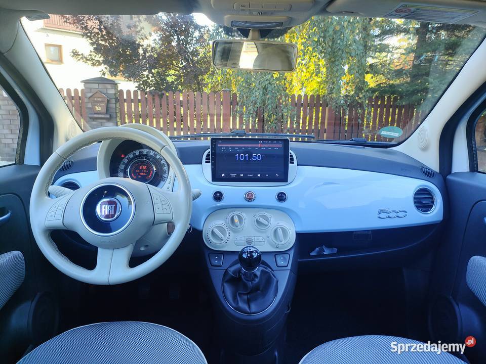 Fiat 500 Fiat 500 2008 12 69 CarPlay Szyberdach manualna Wieluń sprzedam