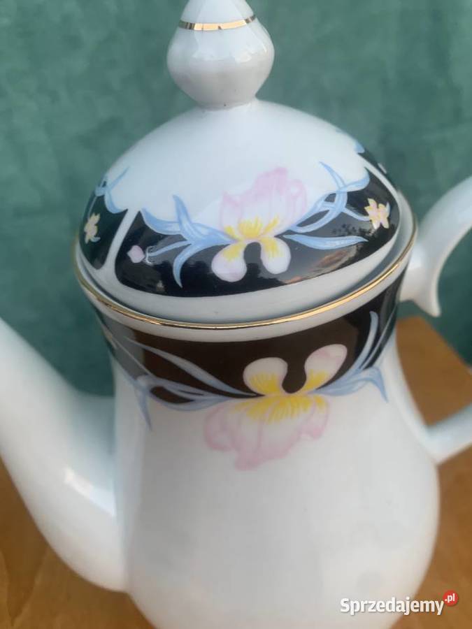 Porcelana dzbanek cukiernica WŁOCŁAWEK Łowicz