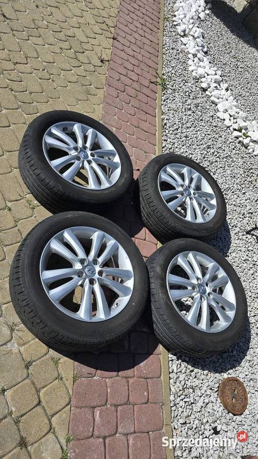 Komplet Alufelge hyundai 18 z czujnikami i małopolskie Kraków