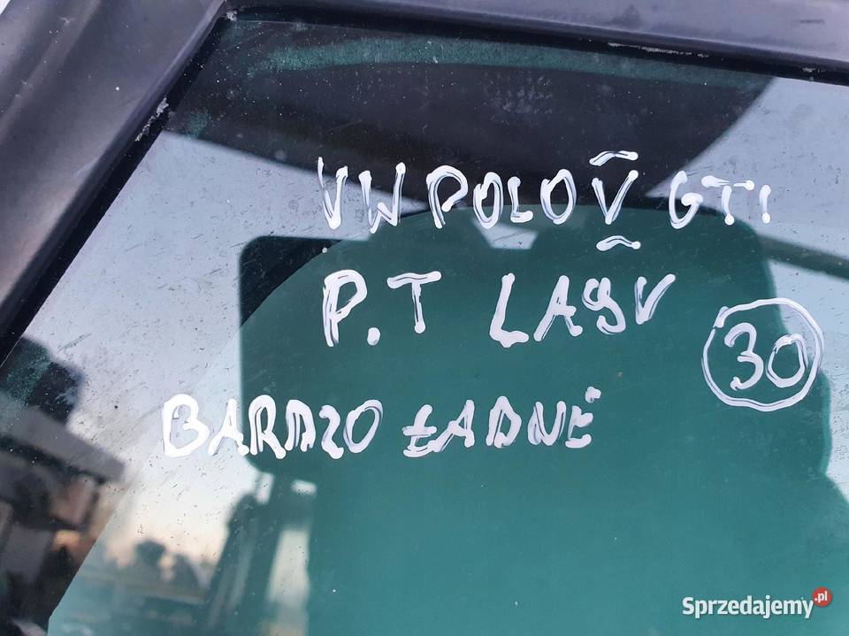 VW Polo V 6R TYLNE DRZWI PRAWE PRAWY TYŁ LA9W Janów sprzedam