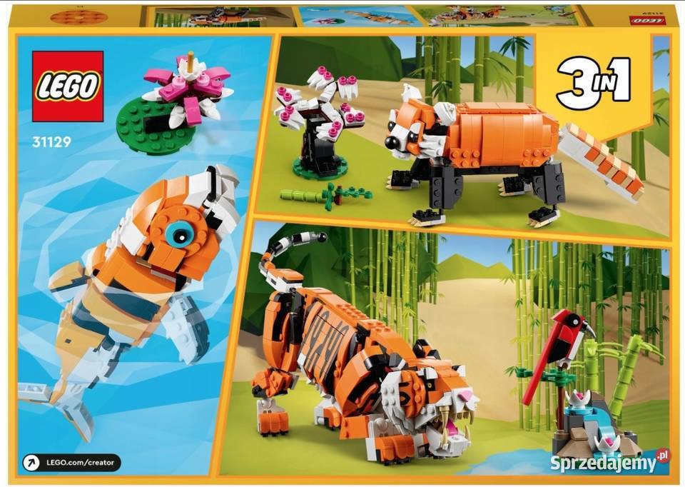 LEGO Creator Majestatyczny tygrys 31129 Gdańsk