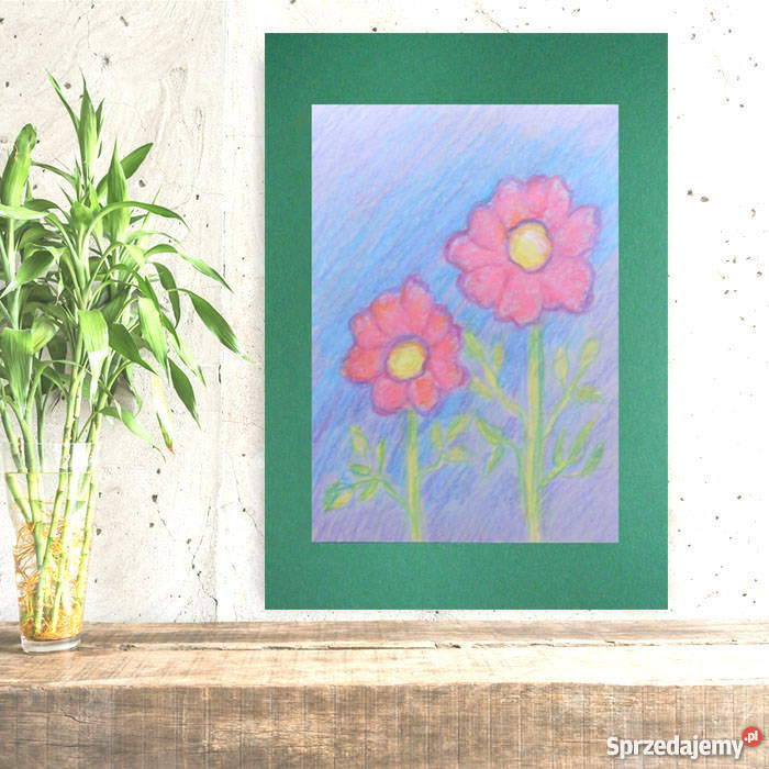 rysunek z kwiatami do pokojuobrazek Katowice sprzedam