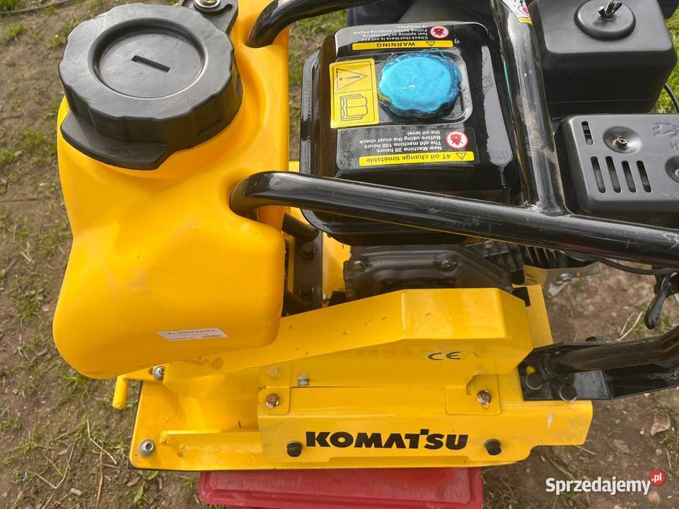 Nowa zagęszczarka do gruntu KOMATSU Kierlikówka