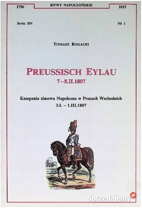 Preussisch Eylau 78II1807 Kampania zimowa dolnośląskie