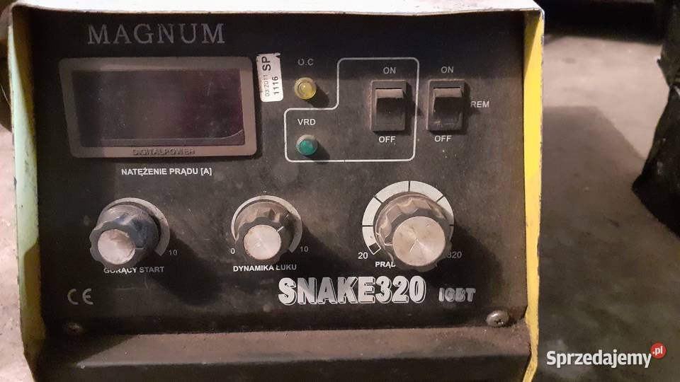 Spawarka Magnum Snake 320 IGBT Warszowice sprzedam