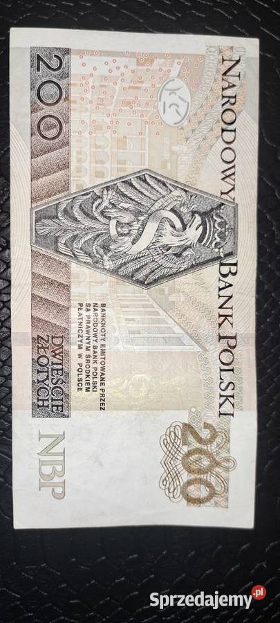 Banknot 100 i 200 zl podkarpackie