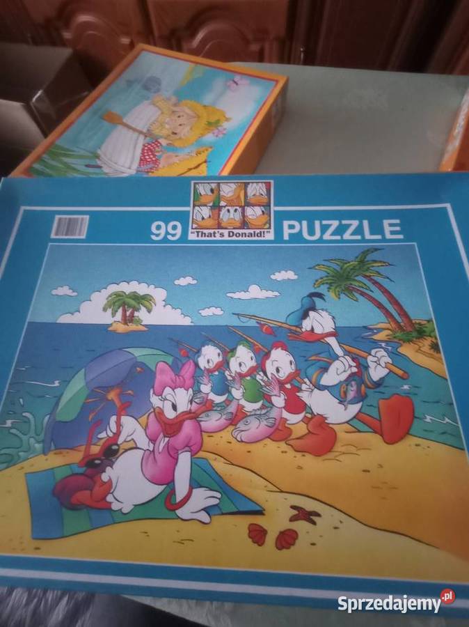 Zestaw puzzle sprzedam