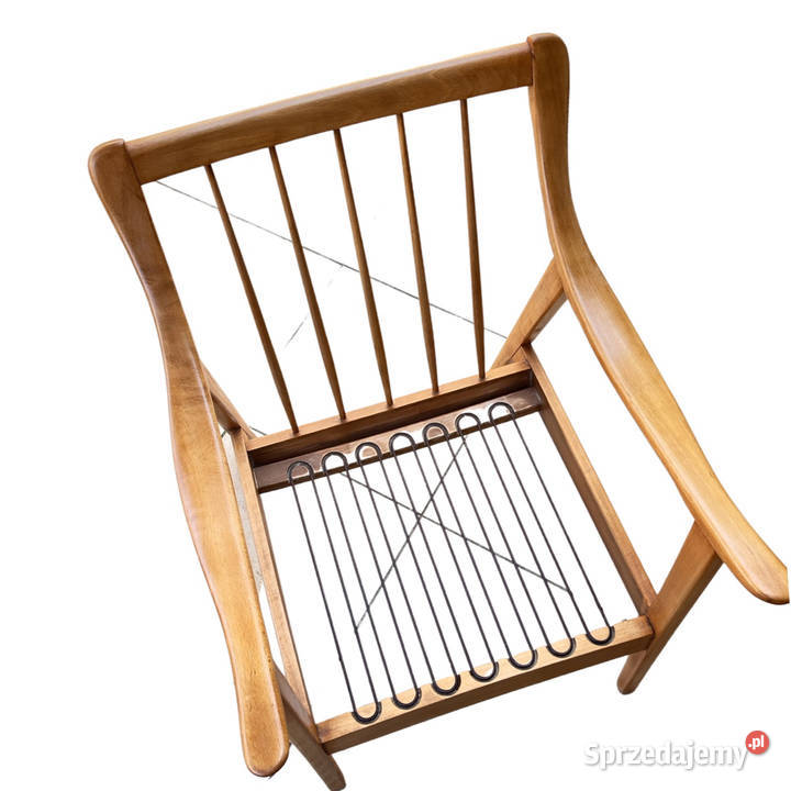 Modernistyczny fotel klubowy Casala Niemcy lata 90cm Warszawa