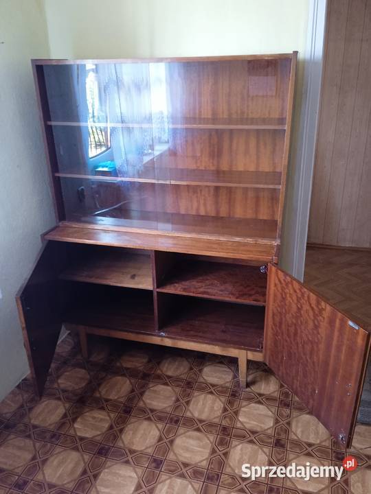 Serwantka drewniana retro z lat 70 do lekkiej Starachowice sprzedam