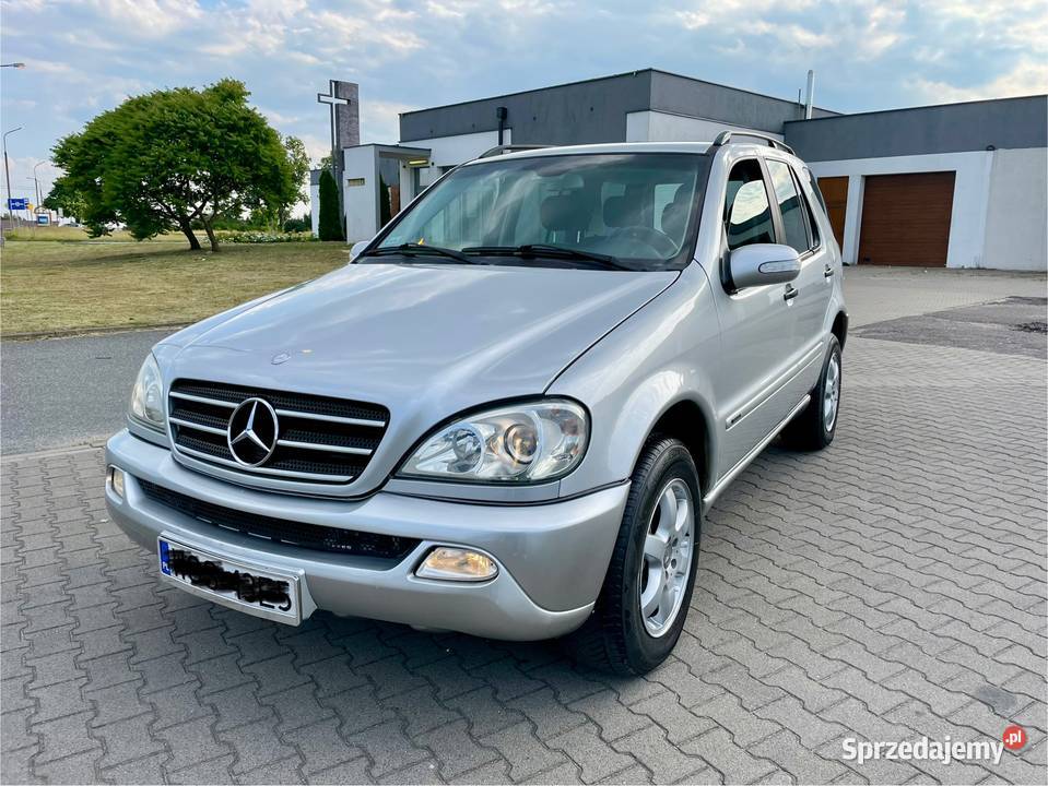 ŁADNY DOINWESTOWANY MERCEDES BENZ ML 27 CDI 163 Kutno