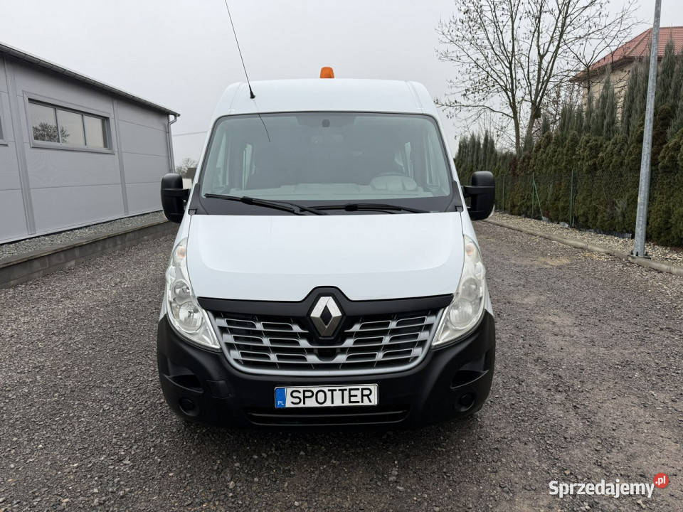 Renault Master L3H2 Brygadówka 7Osób Klima wielofunkcyjna kierownica Opoczno