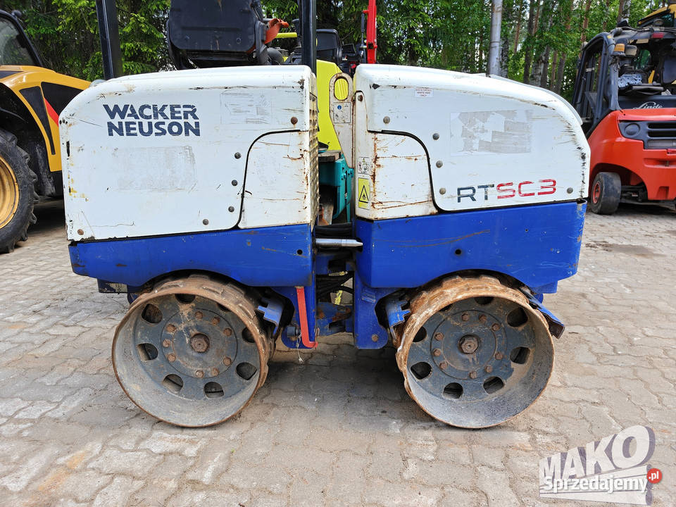 Walec okołkowany Wacker Neuson RTSC3 Zdalnie Motoryzacja świętokrzyskie Ostrowiec Świętokrzyski