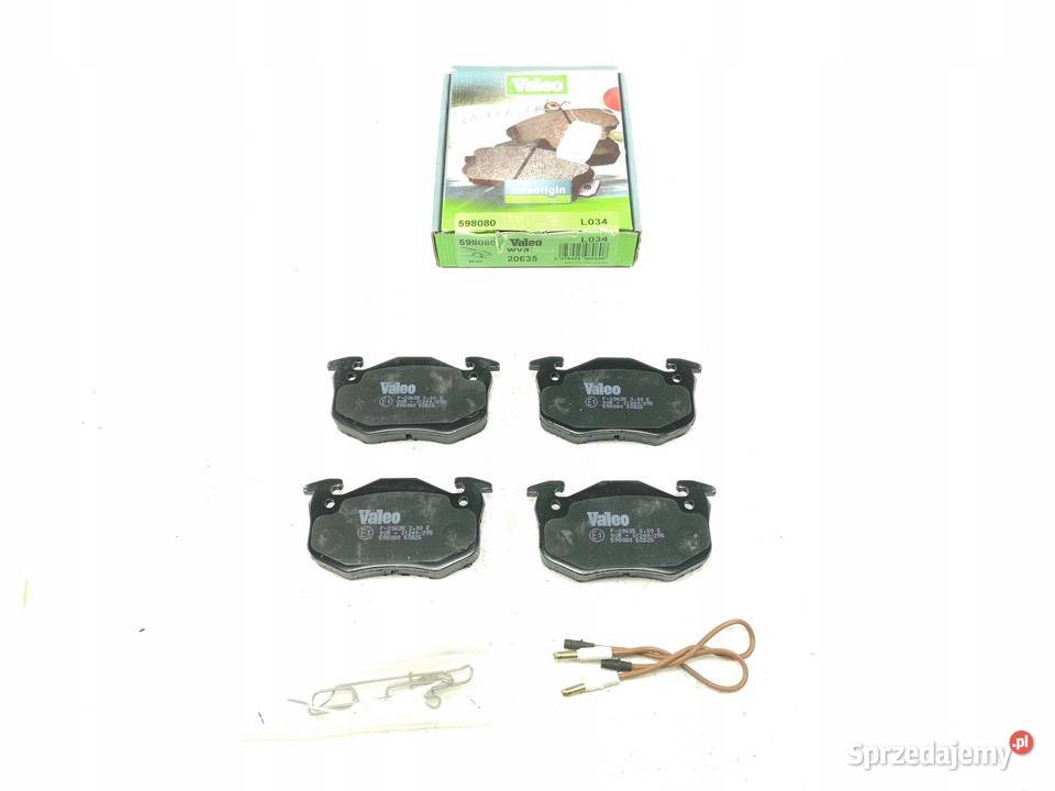 KLOCKI HAMULCOWE PRZÓD VALEO RENAULT CLIO TWINGO