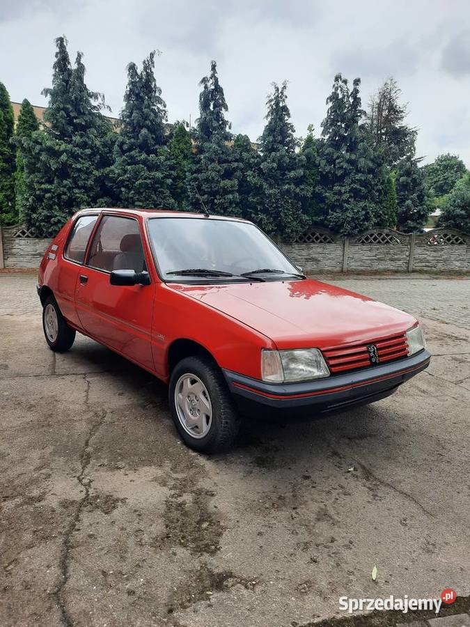 Peugeot 205 1991r Benzyna 11 benzyna Grobia