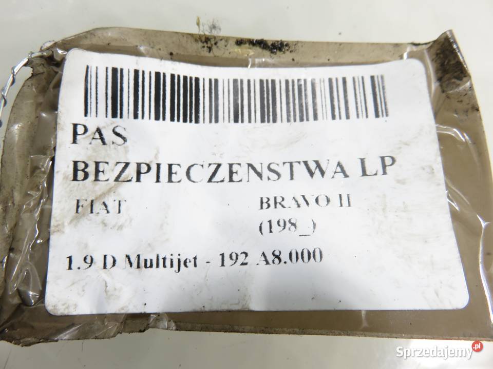 PAS LEWY PRZEDNI FIAT BRAVO II 07353847530 małopolskie