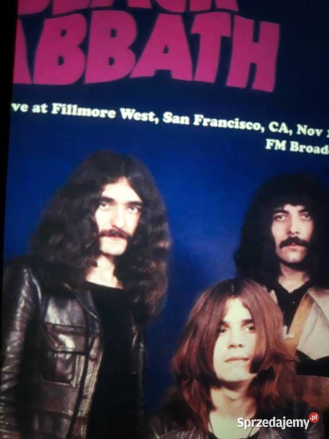 Archiwum heavy rocka BLACK SABBATH Live at Rzeszów sprzedam