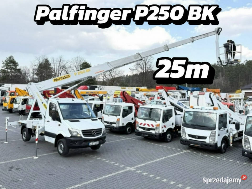 Mercedes Sprinter Podnośnik Koszowy 25m specjalny Widełki sprzedam