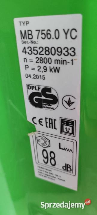 Kosiarka Viking 7 MB756YC Super Milicz