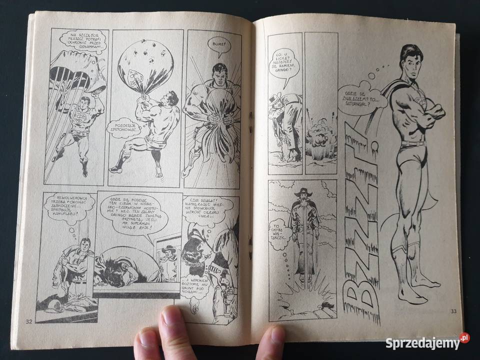 Superman 50 lat 1989 wydanie 1 pomorskie Gdynia
