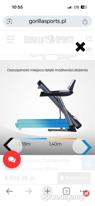 Sprzedam bieżnie Słubice