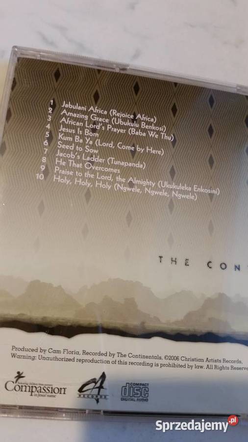 The Continentals Jabulani Africa 2006 CD lubelskie Puławy