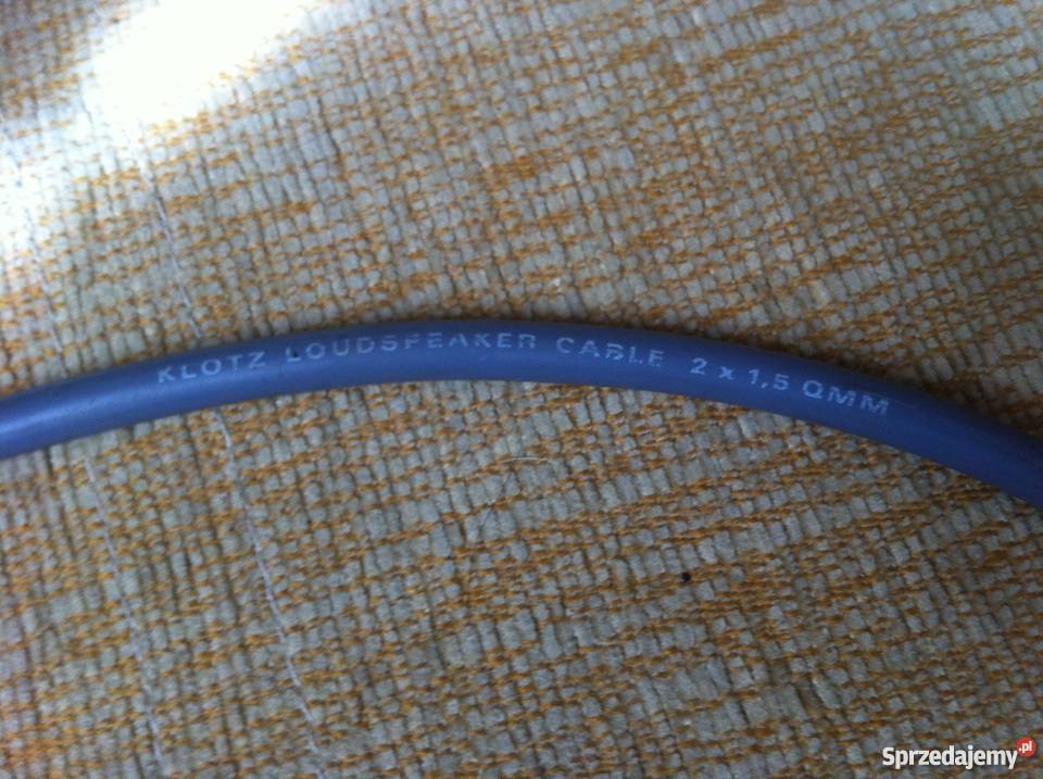 Kabel Klotz Loudspeaker Cabel 2x15 qmm 10 metrów