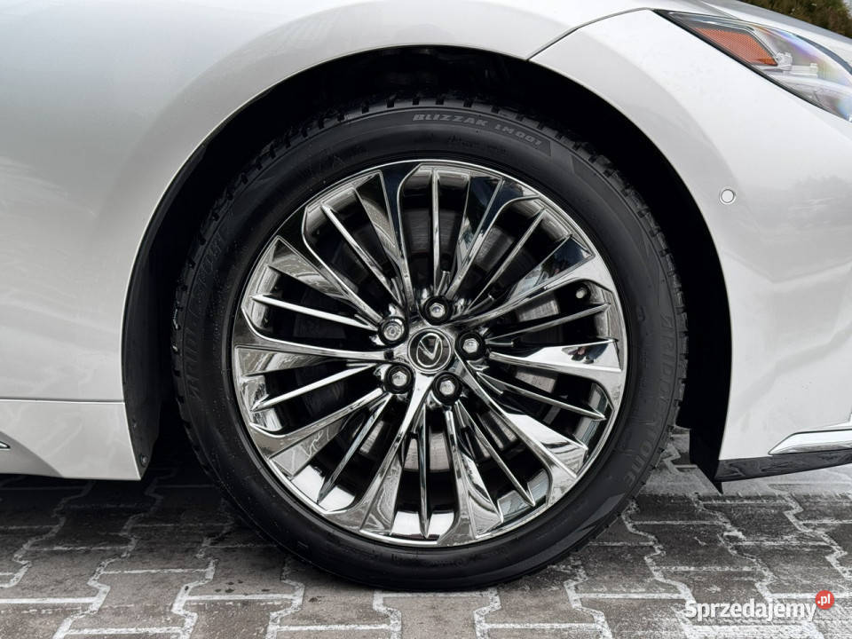 Lexus LS 500h 35 300 Prestige AWD Salon Polska wspomaganie kierownicy Węgrzce