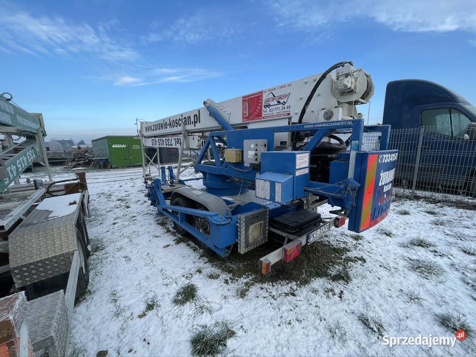Żuraw Ciesielski dźwig dekarski Klaas K 1724 wielkopolskie Kiełczewo sprzedam