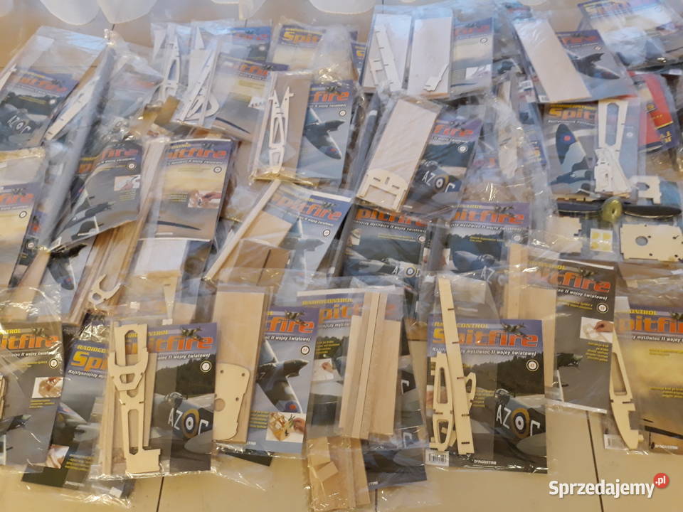 Samolot Spitfire RC model do złożenia Mrozy