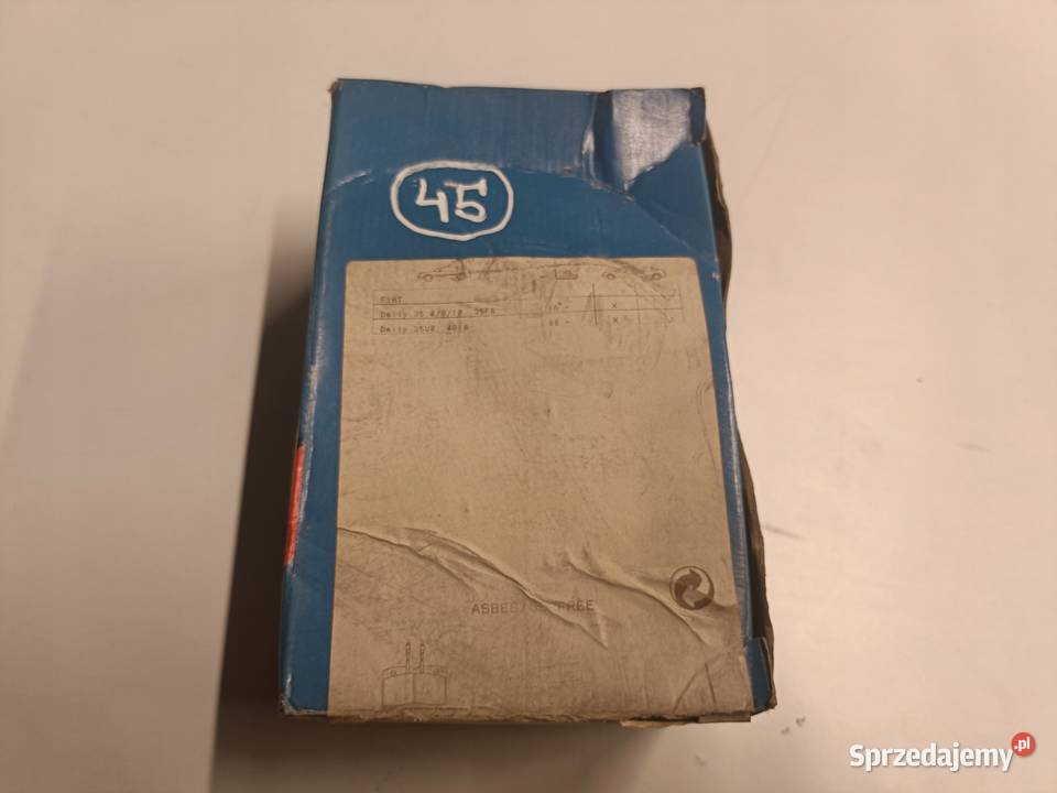 KLOCKI HAMULCOWE Iveco Daily I PRZEDNIE przód Rudka