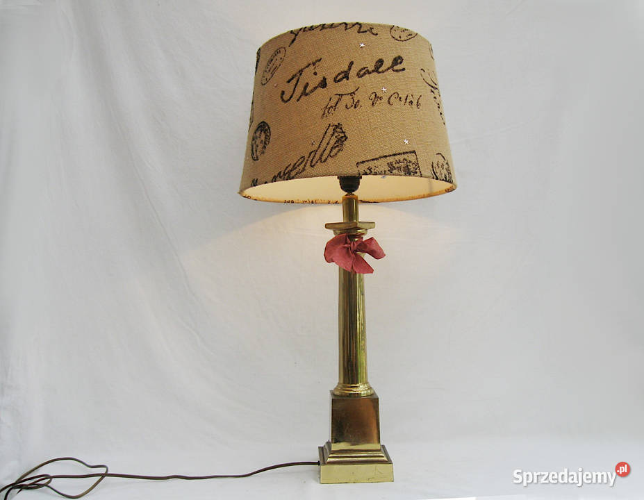 Duża Lampka nocna mosiądz zachodniopomorskie