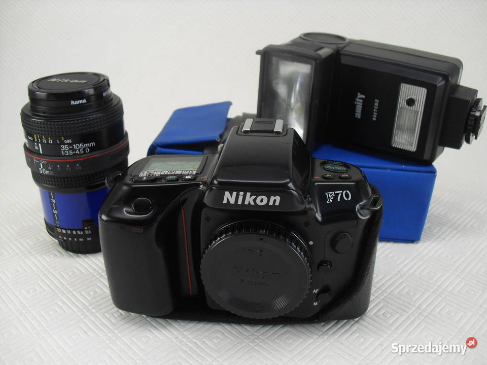 NIKON F 70 OBIEKTYW FLESZ 2 Bielawa