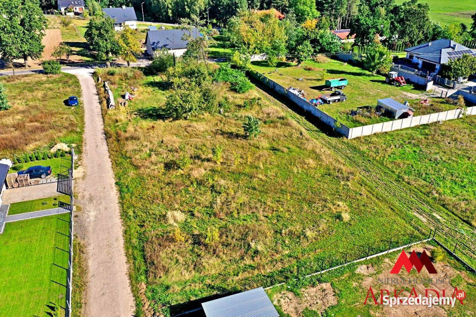sprzedaży działki Machnacz 1005m2 Sprzedaż kujawsko-pomorskie