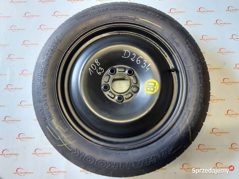 MONDEO MK4 S GALAXY MK3 koło dojazdowe 1258516 Opony i felgi Kielce