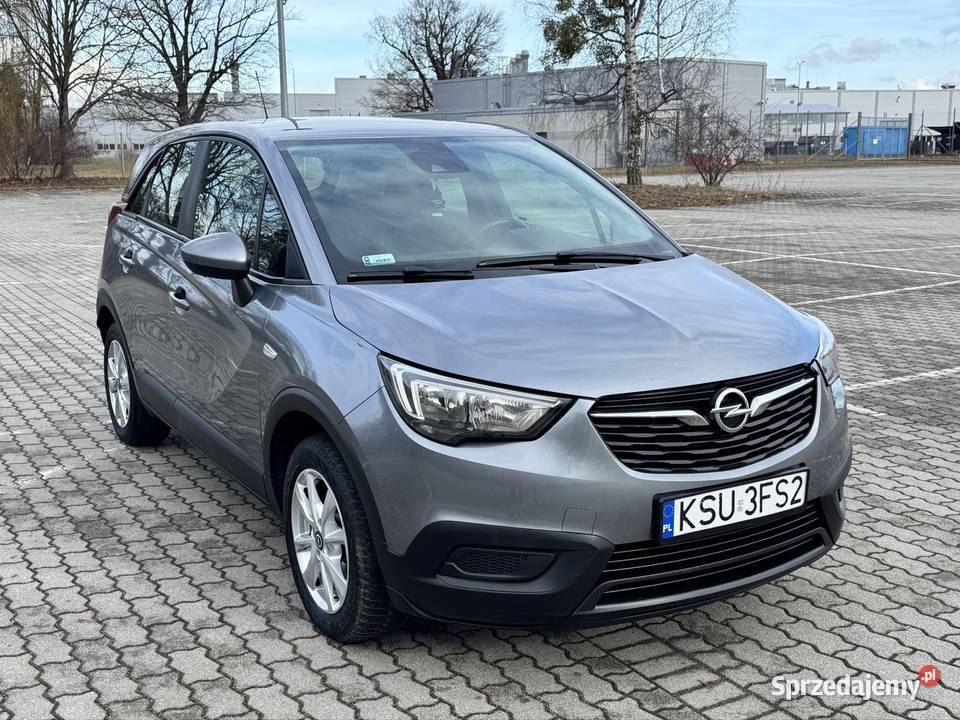 Opel Crossland 2017 r Salon Bezwypadkowy 1 pierwszy właściciel Wrocław
