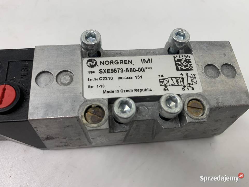 MI Norgren SXE9573A8000 Solenoid Valve