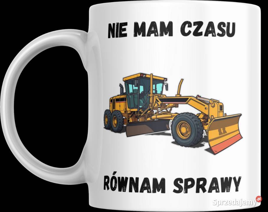 Kubek prezent fana operatora maszyn budowlanych Rzeszów