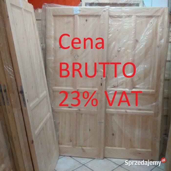 drzwi sosnowe drewniane Producent Drewno Drzwi i okna