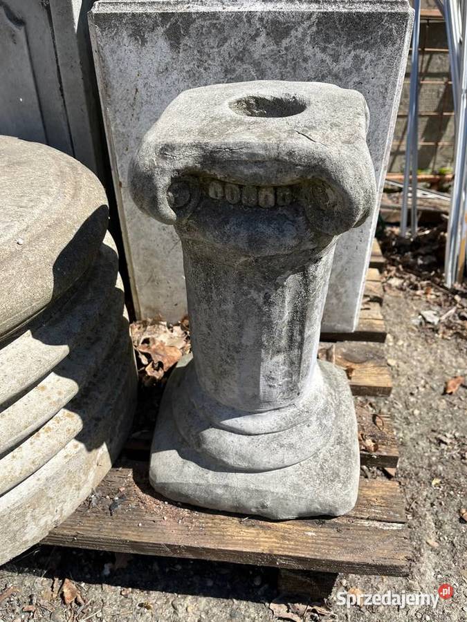 Ogrodowe kolumny z betonu różne wielkości Opole sprzedam