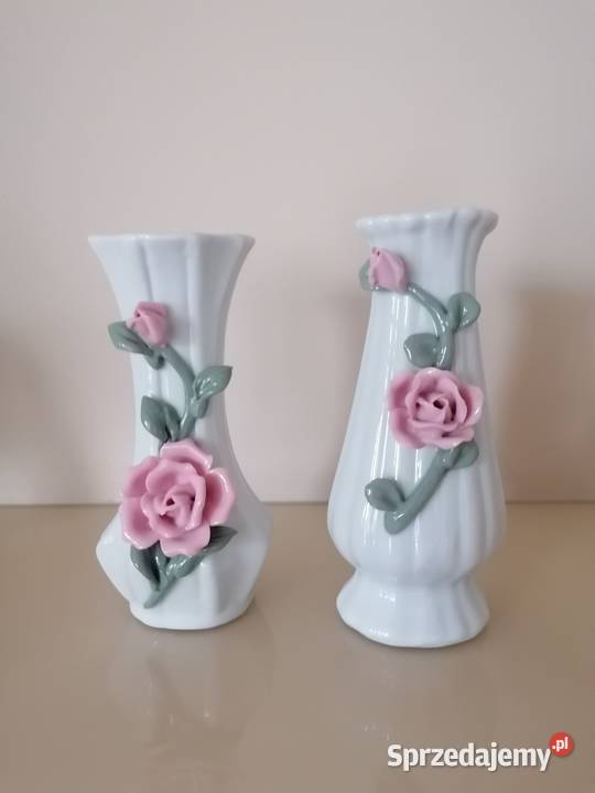 porcelanowy wazonik vintage Łódź