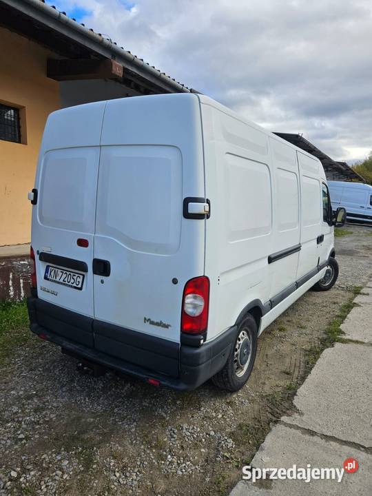 Renault master 25cdti 100 2009r sprowadzony Nowy Sącz