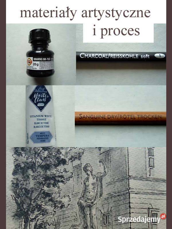 Grafika Fontana Amfitryta we Lwowie Warszawa