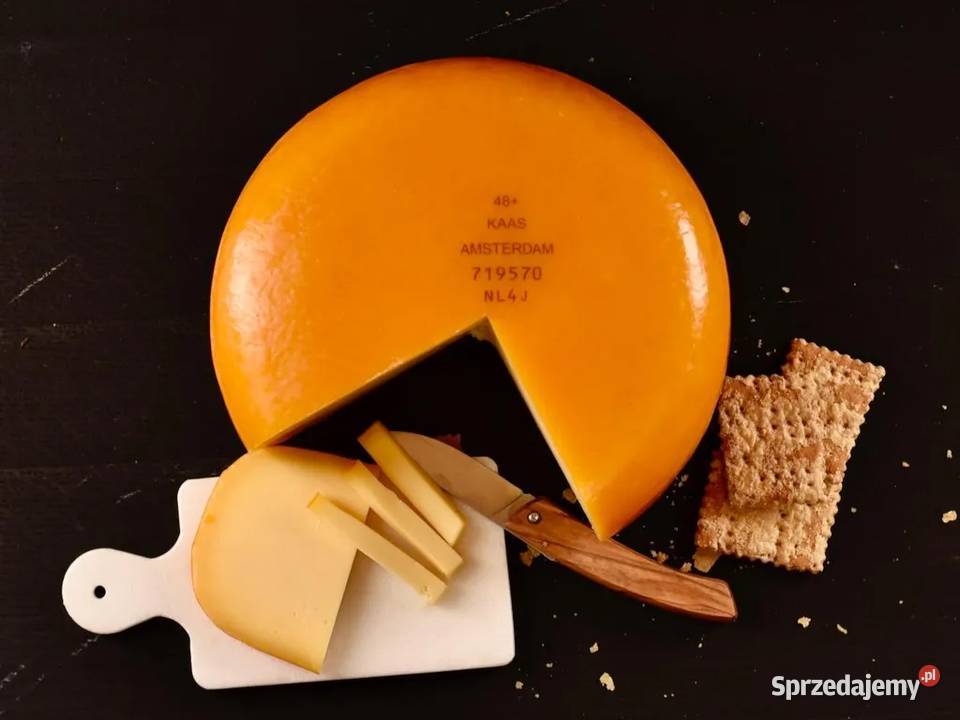 Holenderski ser Gouda Łagodny i kremowy 4 x 2 8 Świdnica sprzedam