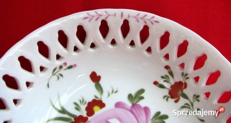 Patera ażurowa bordiura RÓŻA WSCHODNIOFRYZYJSKA Porcelana i szkło Koszalin sprzedam